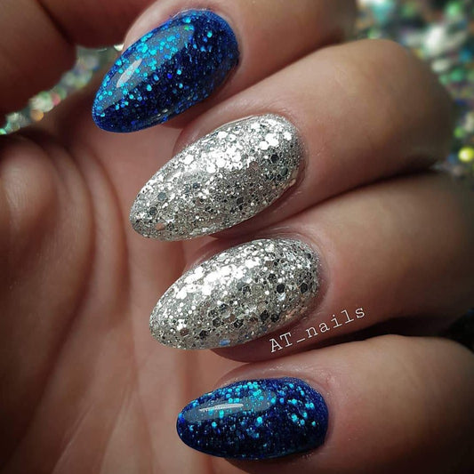 Blizzard glitterlust uv led glitter gel polish