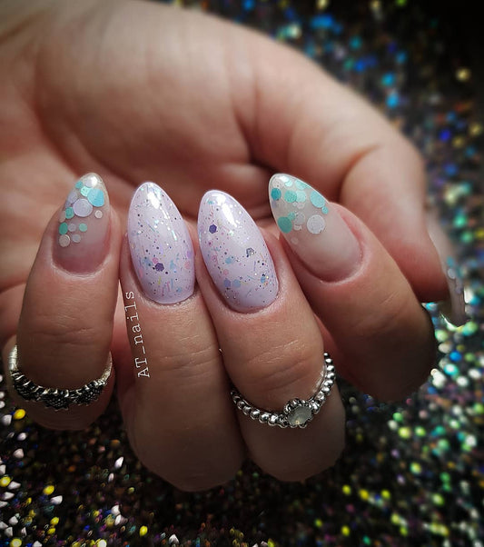 Funfetti glitterlust uv led glitter gel polish